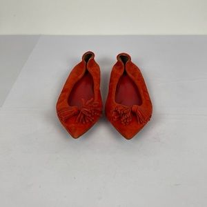 J. Crew, Women’s Red Flats, Size 8